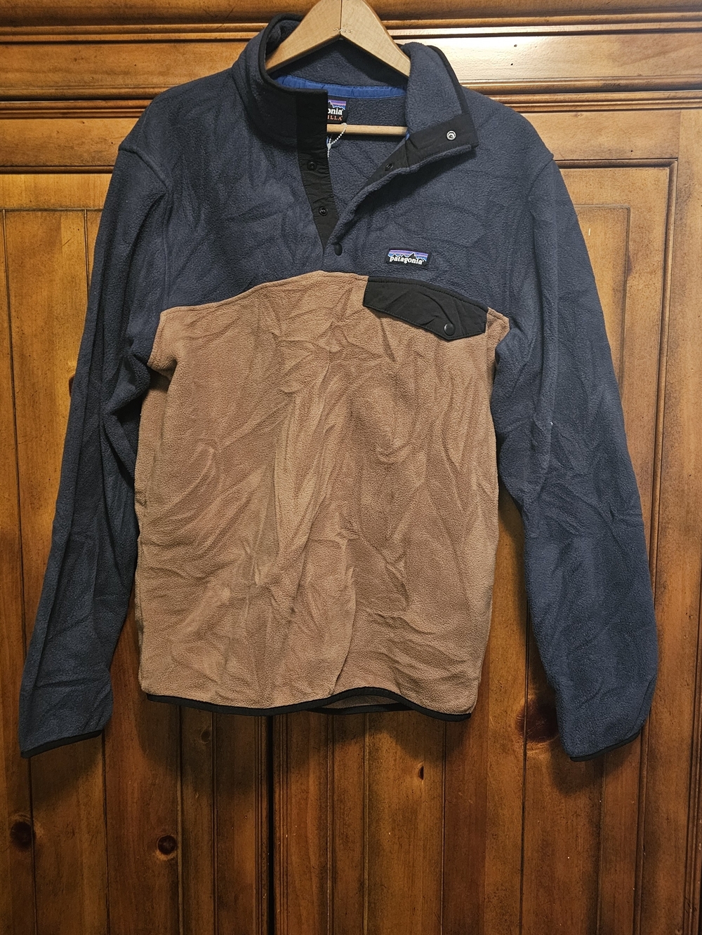 Patagonia Lightweight Synchilla Snap-T Fleece Pullover Deer Brown Men's S
